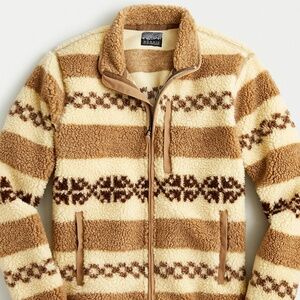 J CREW Nordic Sherpa Jacket Men Small